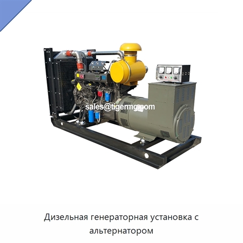 Дизельная генераторная установка с альтернатором