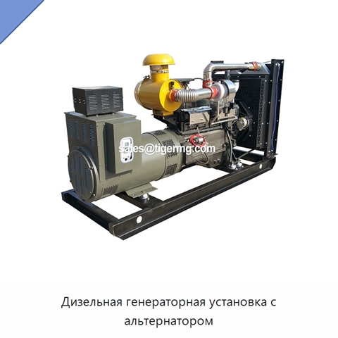 Дизельная генераторная установка с альтернатором