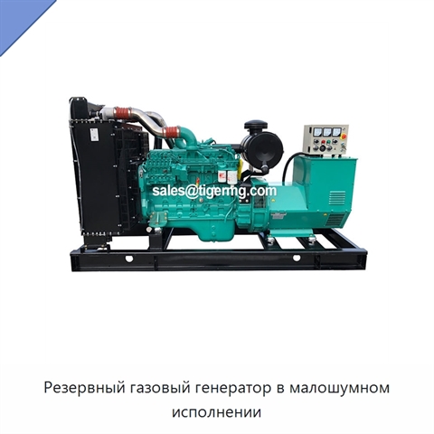 Резервный газовый генератор в малошумном исполнении