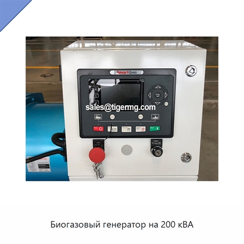 Биогазовый генератор на 200 кВА