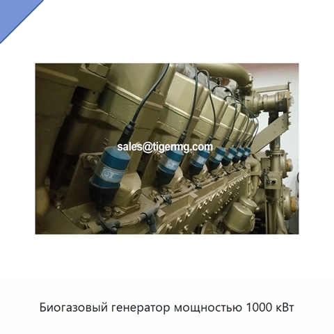 Биогазовый генератор мощностью 1000 кВт