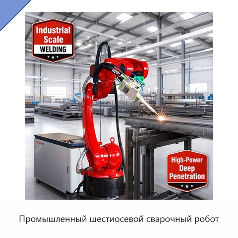 Промышленный шестиосевой сварочный робот