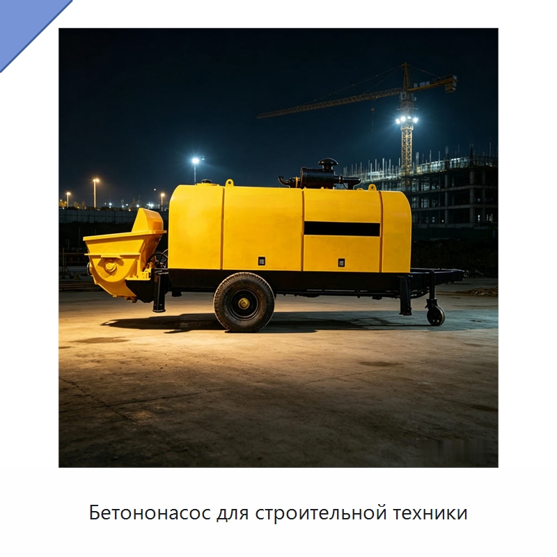 Бетононасос для строительной техники — Оборудование для работы с бетоном