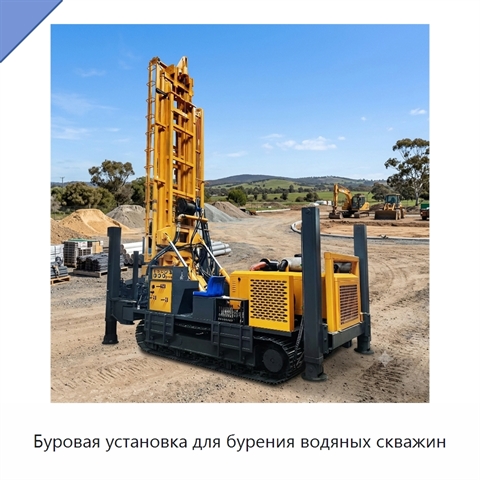 Буровая установка для бурения водяных скважин