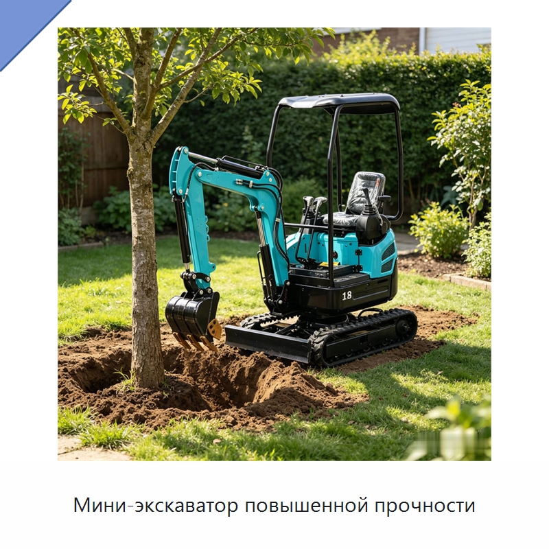 Мини-экскаватор повышенной прочности — Землеройная техника