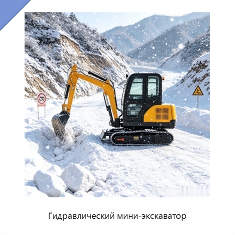 Гидравлический мини-экскаватор