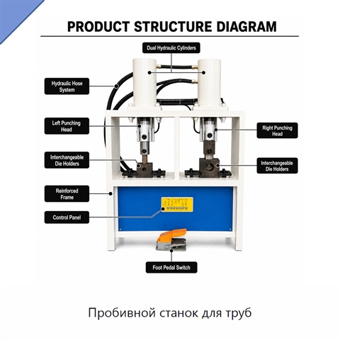 Пробивной станок для труб
