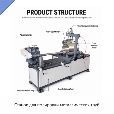 Станок для полировки металлических труб