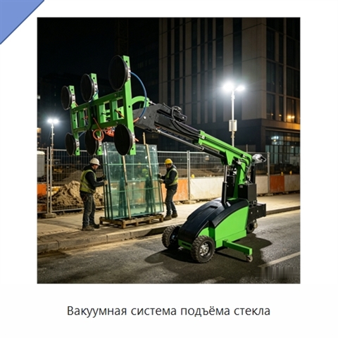 Вакуумная система подъёма стекла