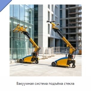 Вакуумная система подъёма стекла