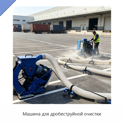 Машина для дробеструйной очистки