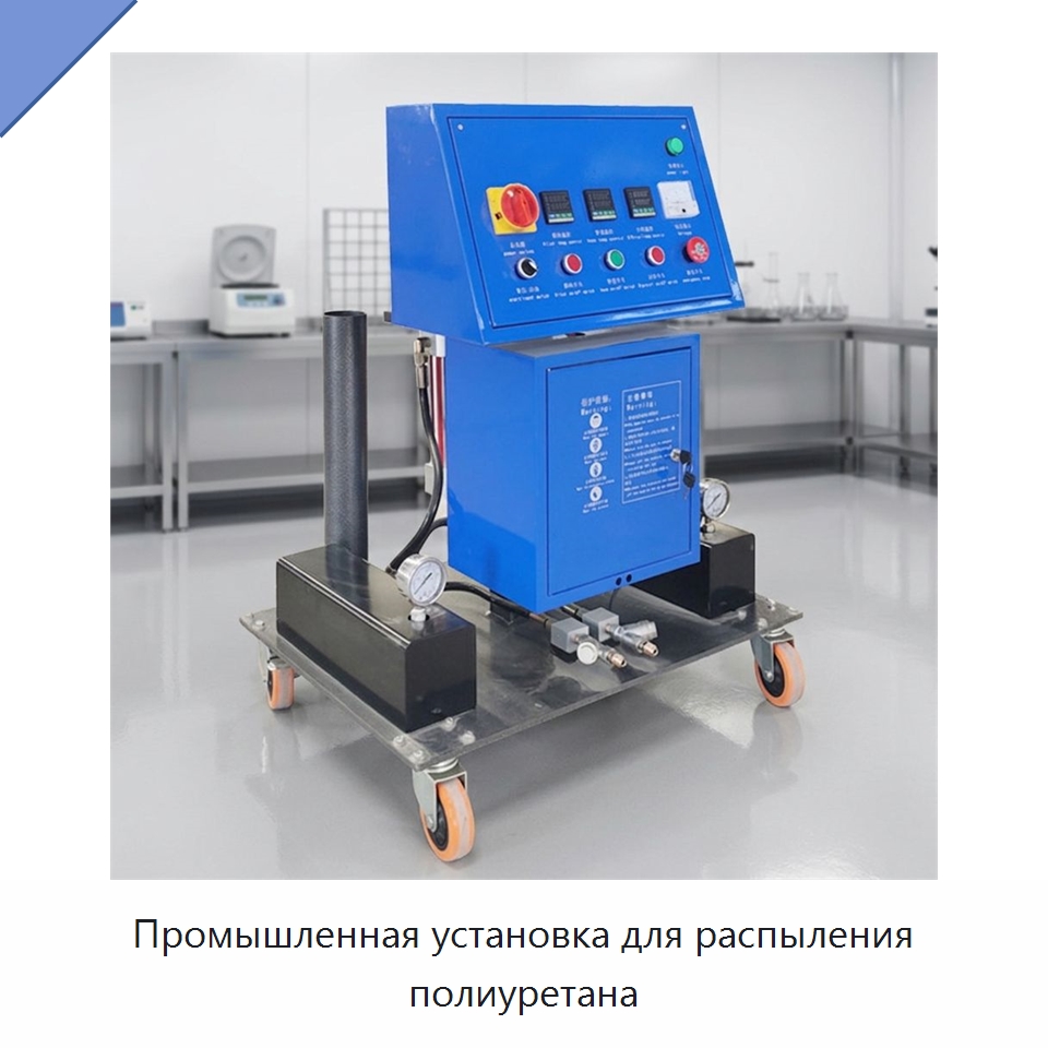 Промышленная установка для распыления полиуретана — Специальная строительная техника