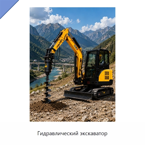 Гидравлический экскаватор