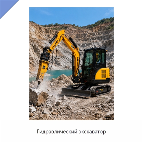 Гидравлический экскаватор
