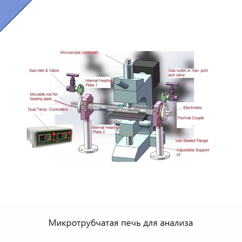 Микротрубчатая печь для анализа