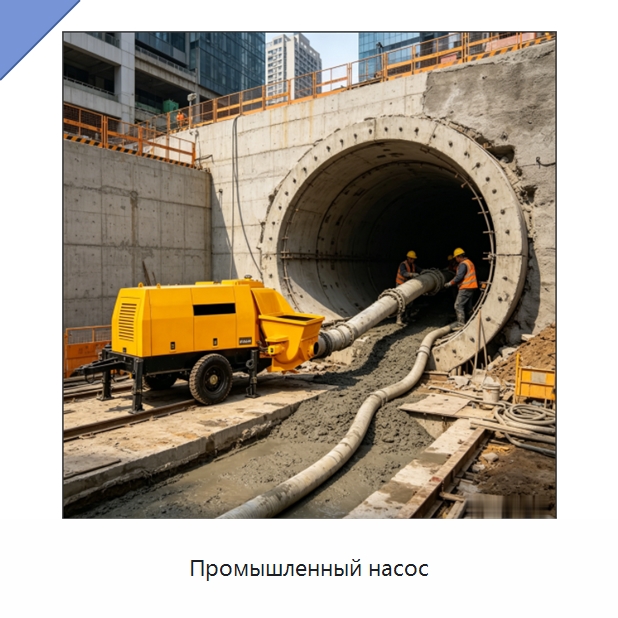 Промышленный насос — Оборудование для работы с бетоном