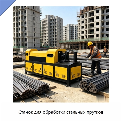 Станок для обработки стальных прутков