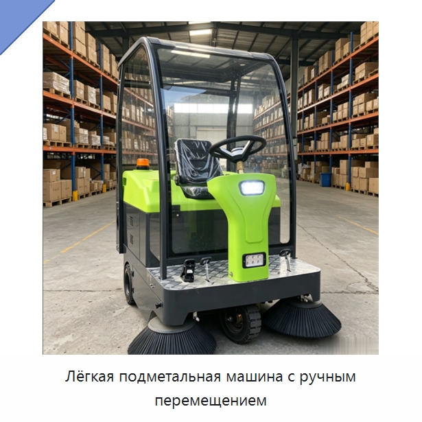 Лёгкая подметальная машина с ручным перемещением — Коммунальная техника