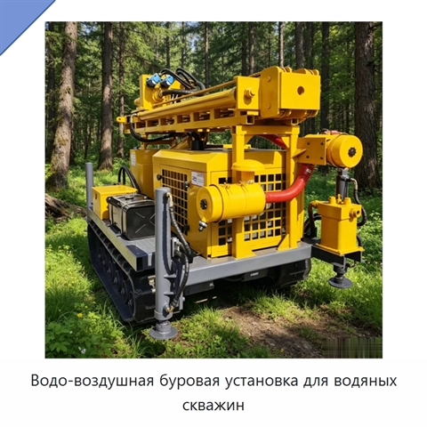 Водо-воздушная буровая установка для водяных скважин