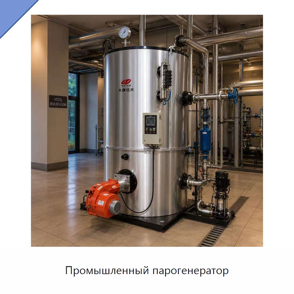 Промышленный парогенератор — Котлы и комплектующие