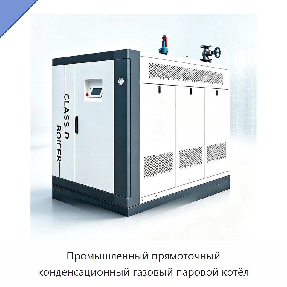 Промышленный прямоточный конденсационный газовый паровой котёл — Котлы и комплектующие