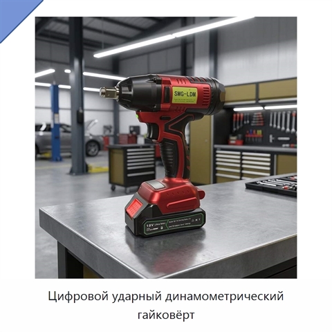 Цифровой ударный динамометрический гайковёрт