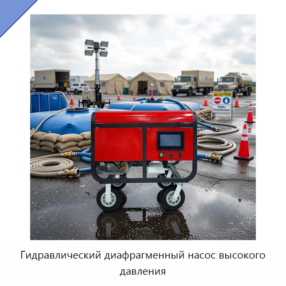 Гидравлический диафрагменный насос высокого давления — Насосы