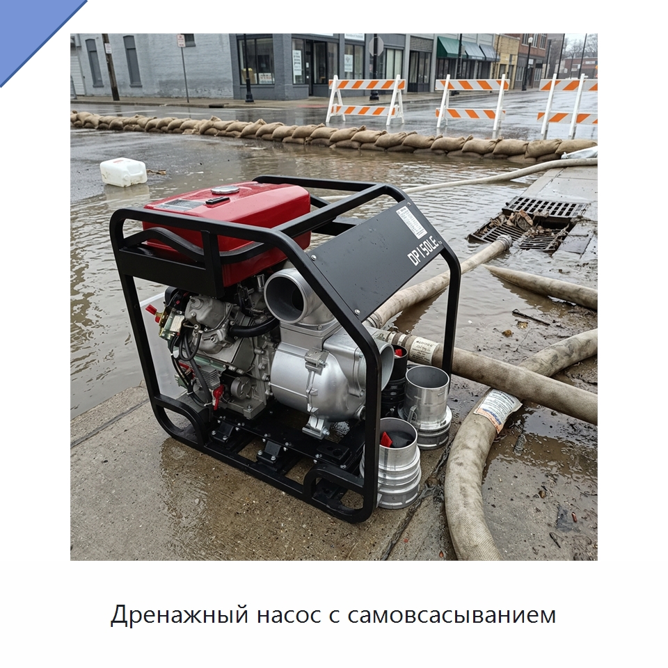 Дренажный насос с самовсасыванием — Насосы