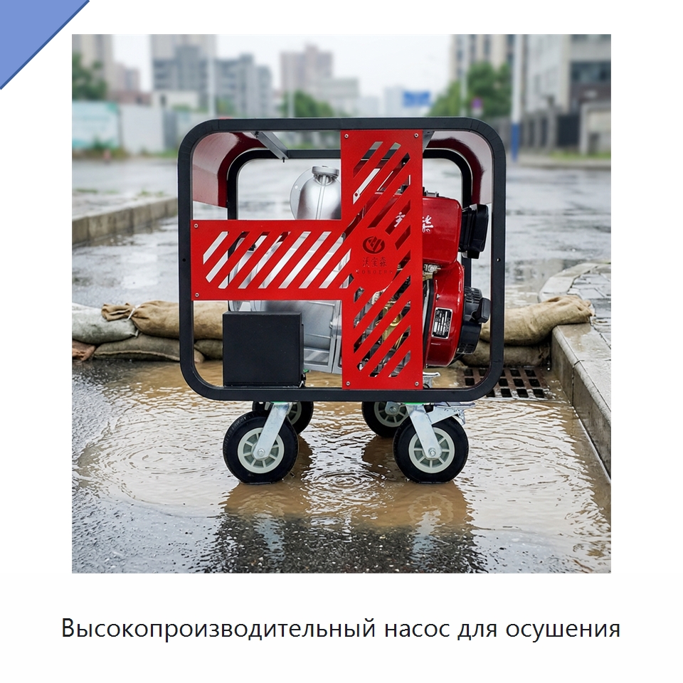 Высокопроизводительный насос для осушения — Насосы