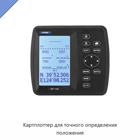 Картплоттер для точного определения положения