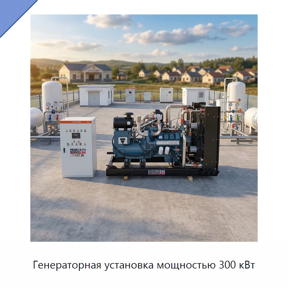 Генераторная установка мощностью 300 кВт — Газотурбинные генераторы