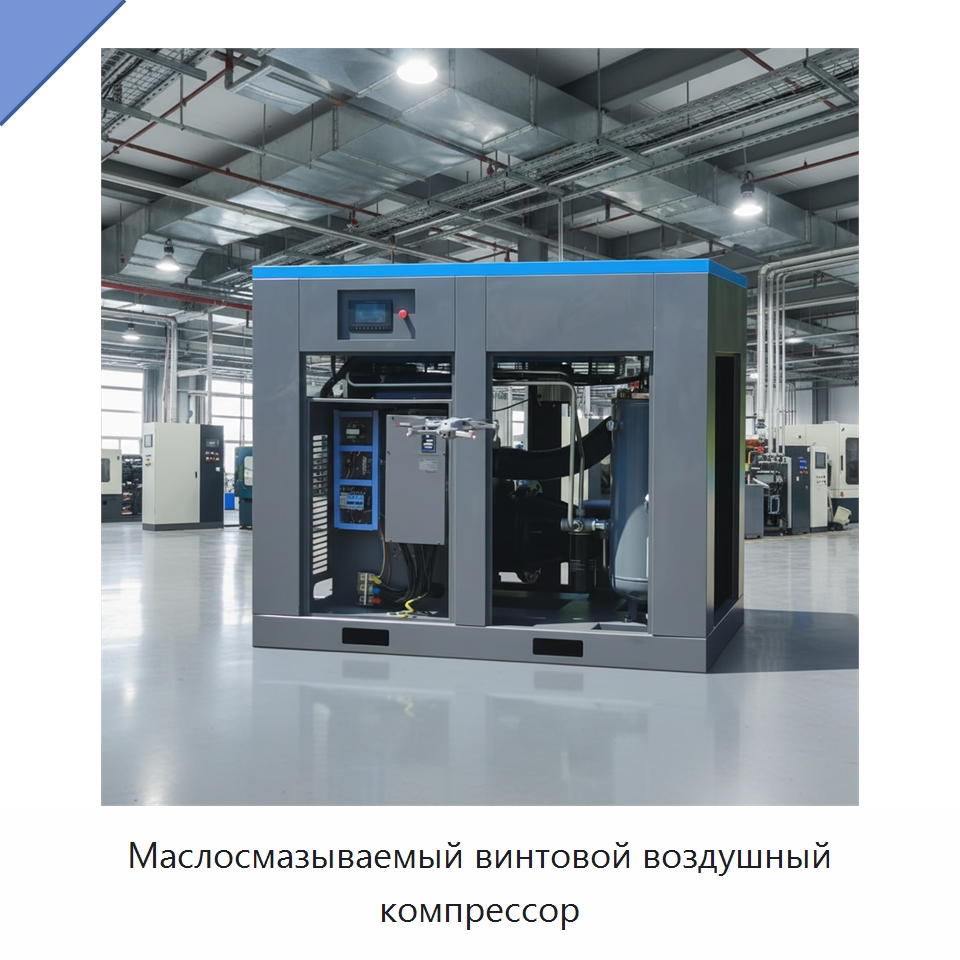 Маслосмазываемый винтовой воздушный компрессор — Промышленные компрессоры