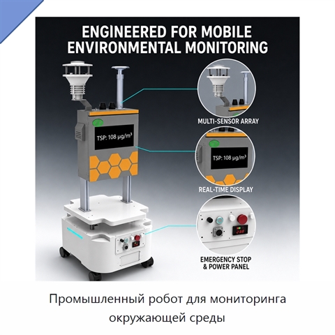 Промышленный робот для мониторинга окружающей среды