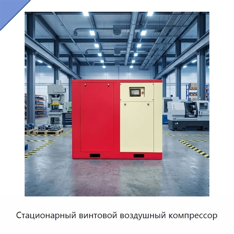 Стационарный винтовой воздушный компрессор