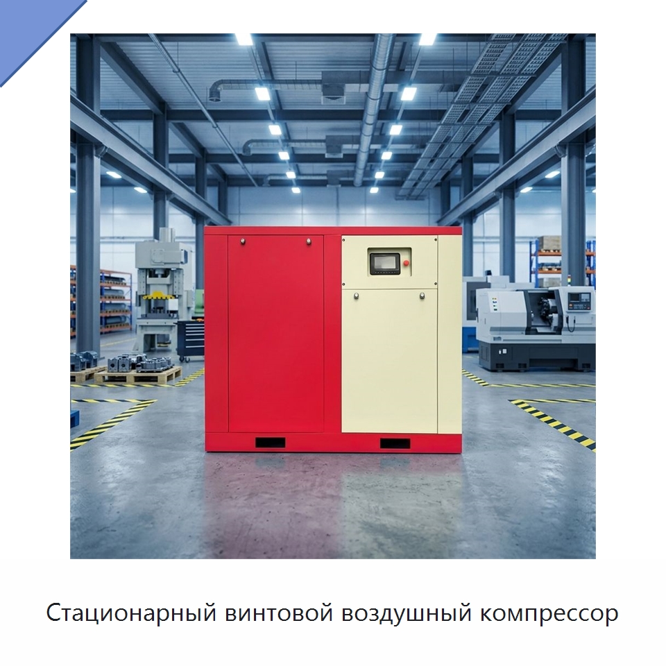 Стационарный винтовой воздушный компрессор — Промышленные компрессоры