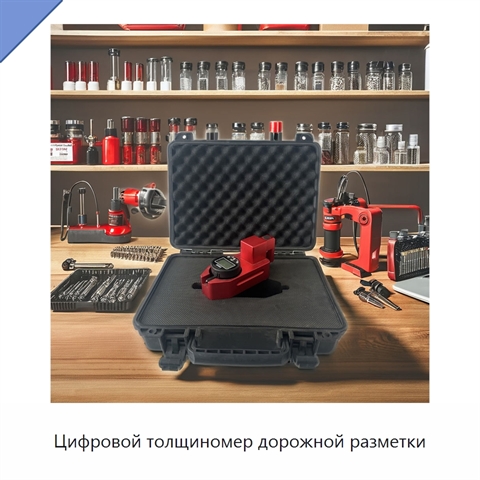 Цифровой толщиномер дорожной разметки