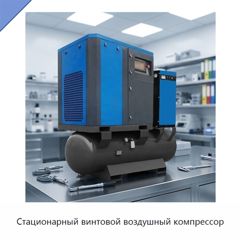 Стационарный винтовой воздушный компрессор