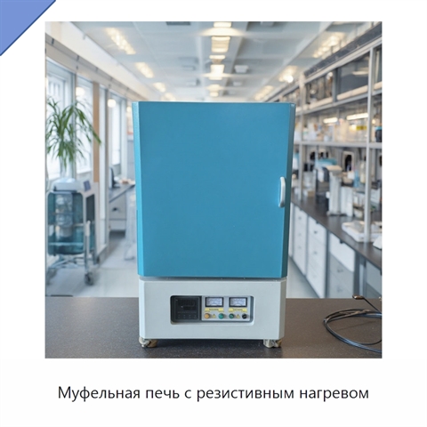 Муфельная печь с резистивным нагревом