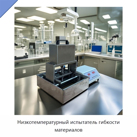 Низкотемпературный испытатель гибкости материалов