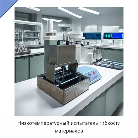 Низкотемпературный испытатель гибкости материалов