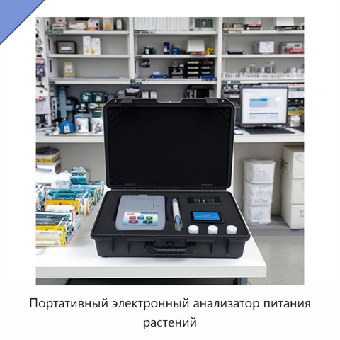Портативный электронный анализатор питания растений