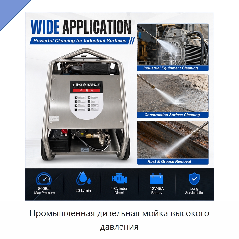 Промышленная дизельная мойка высокого давления — Аппараты высокого давления
