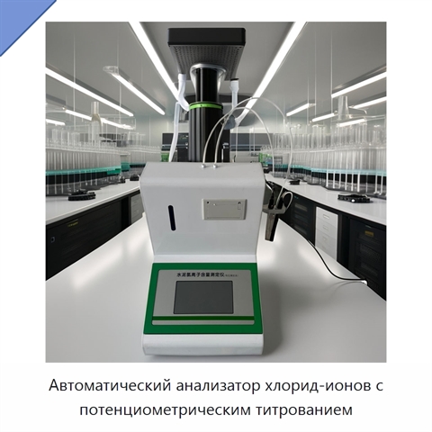 Автоматический анализатор хлорид-ионов с потенциометрическим титрованием