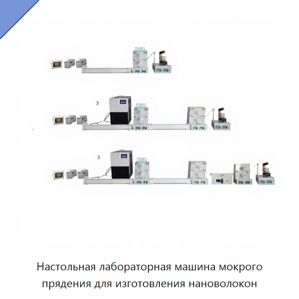 Настольная лабораторная машина мокрого прядения для изготовления нановолокон — Специальные лабораторные принадлежности