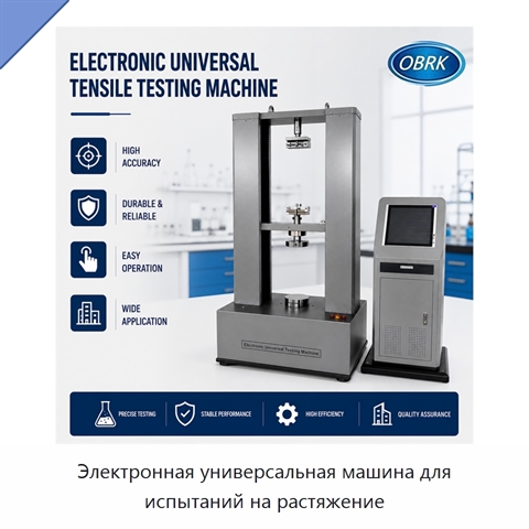 Электронная универсальная машина для испытаний на растяжение
