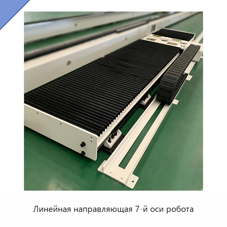 Линейная направляющая 7-й оси робота — Линейные направляющие