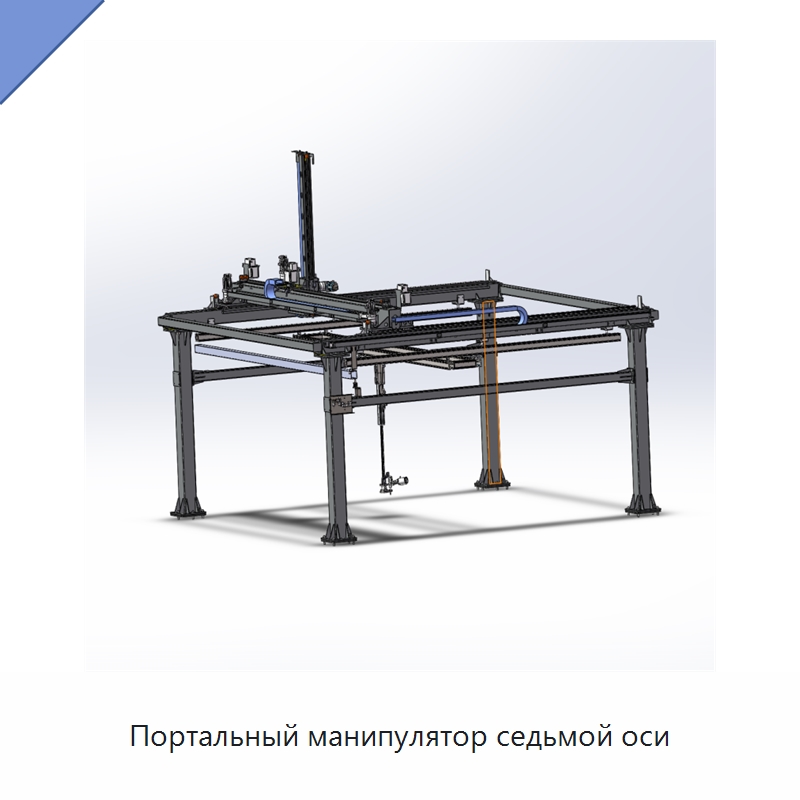 Портальный манипулятор седьмой оси — Специальные машины и промышленное оборудование