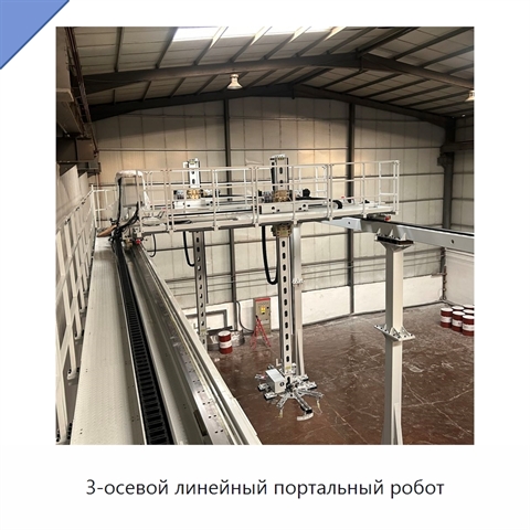 3-осевой линейный портальный робот