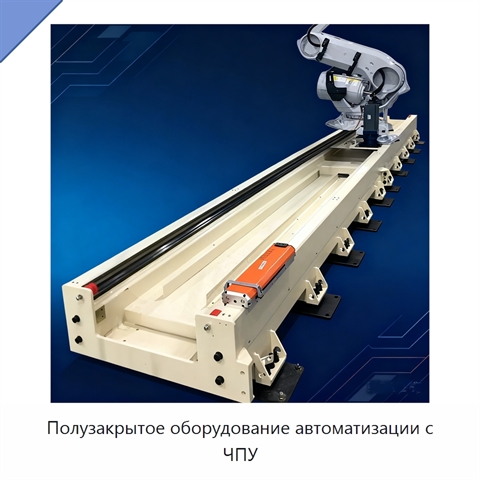 Полузакрытое оборудование автоматизации с ЧПУ
