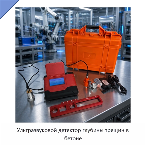 Ультразвуковой детектор глубины трещин в бетоне
